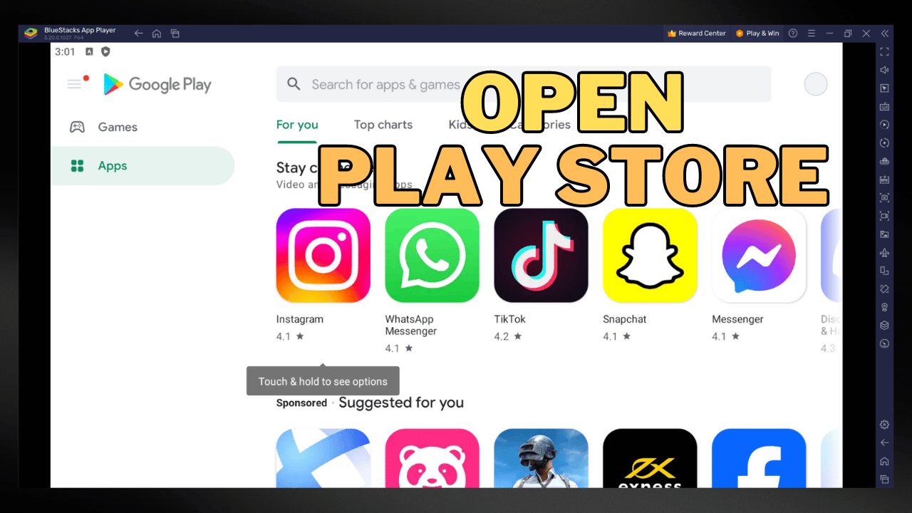 Open Play Store