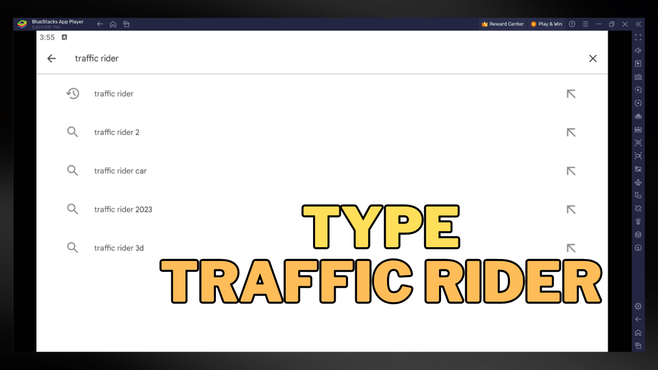 Type Traffic Rider